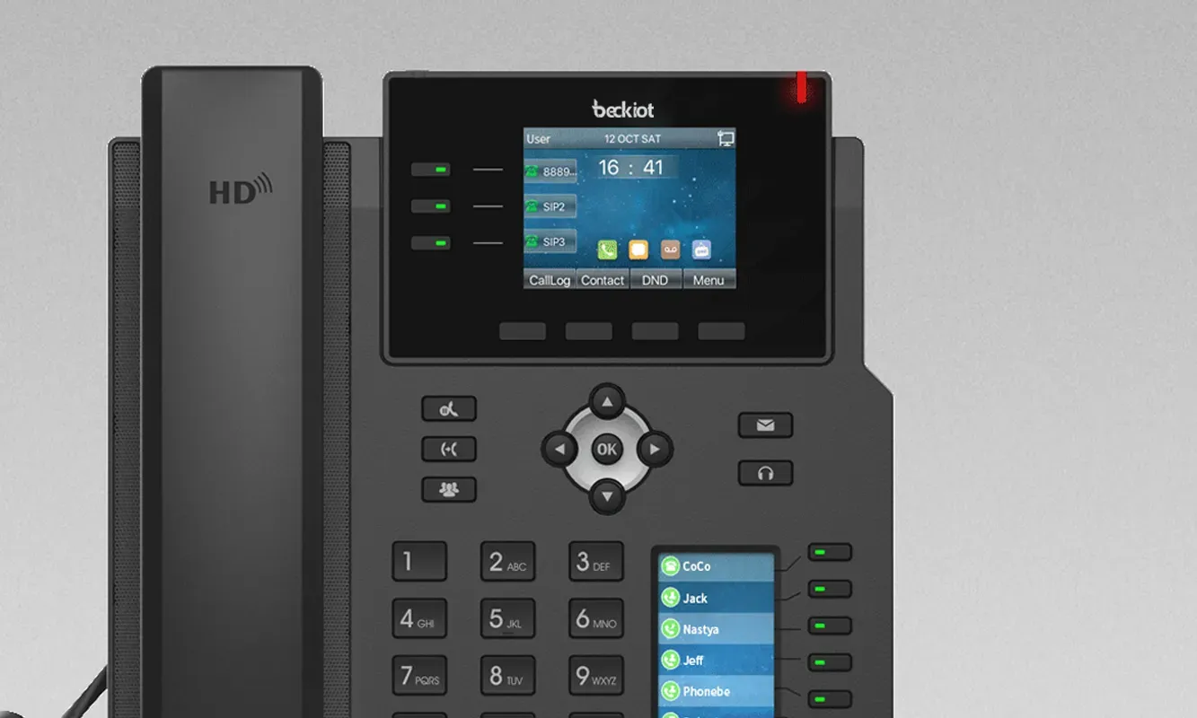 Dual Color Displays with a Business-Class Design for Smoother Operation