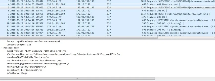 Phone no-answer forwarding