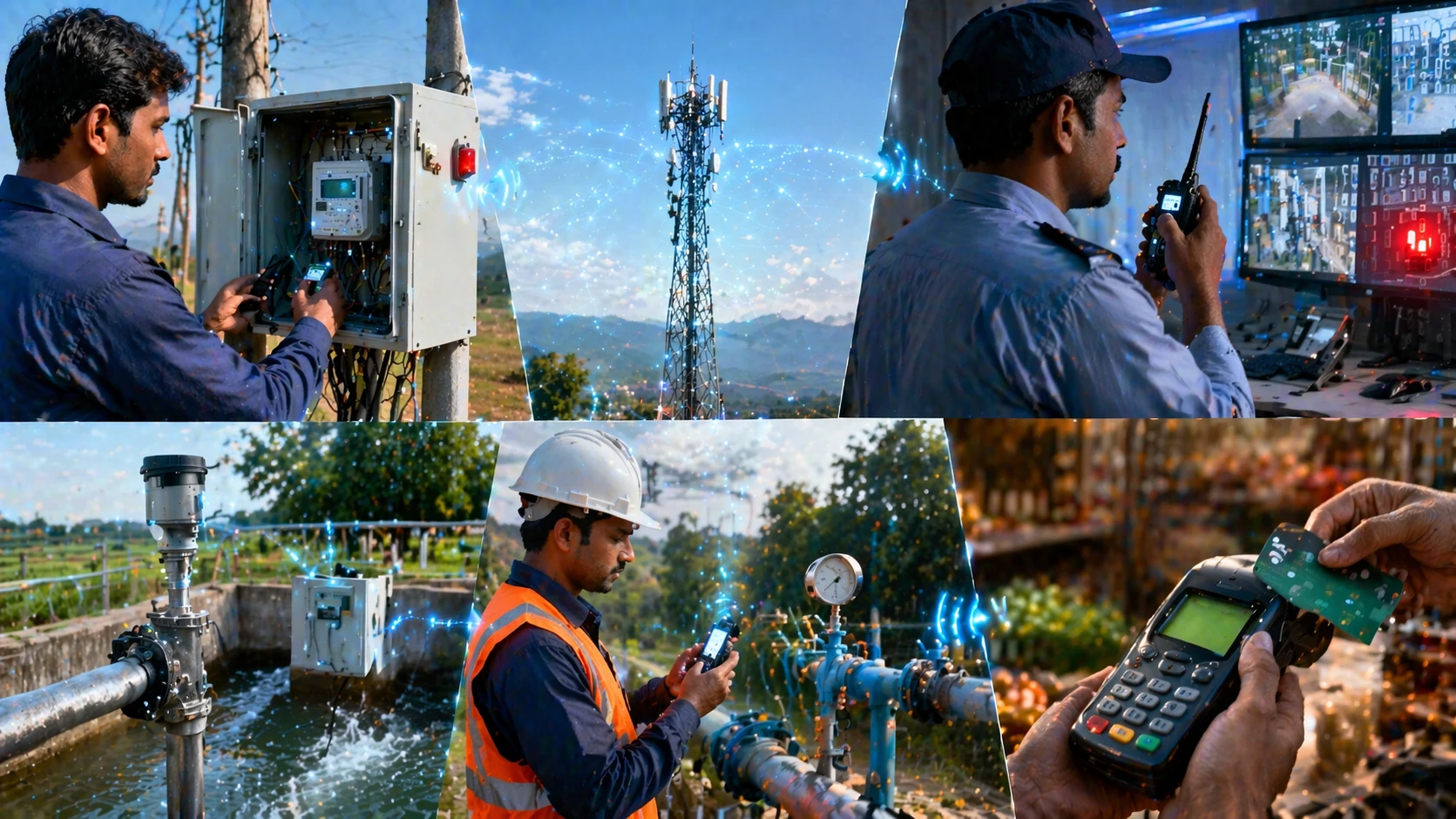 La communication mobile GSM est un scénario d'application pratique