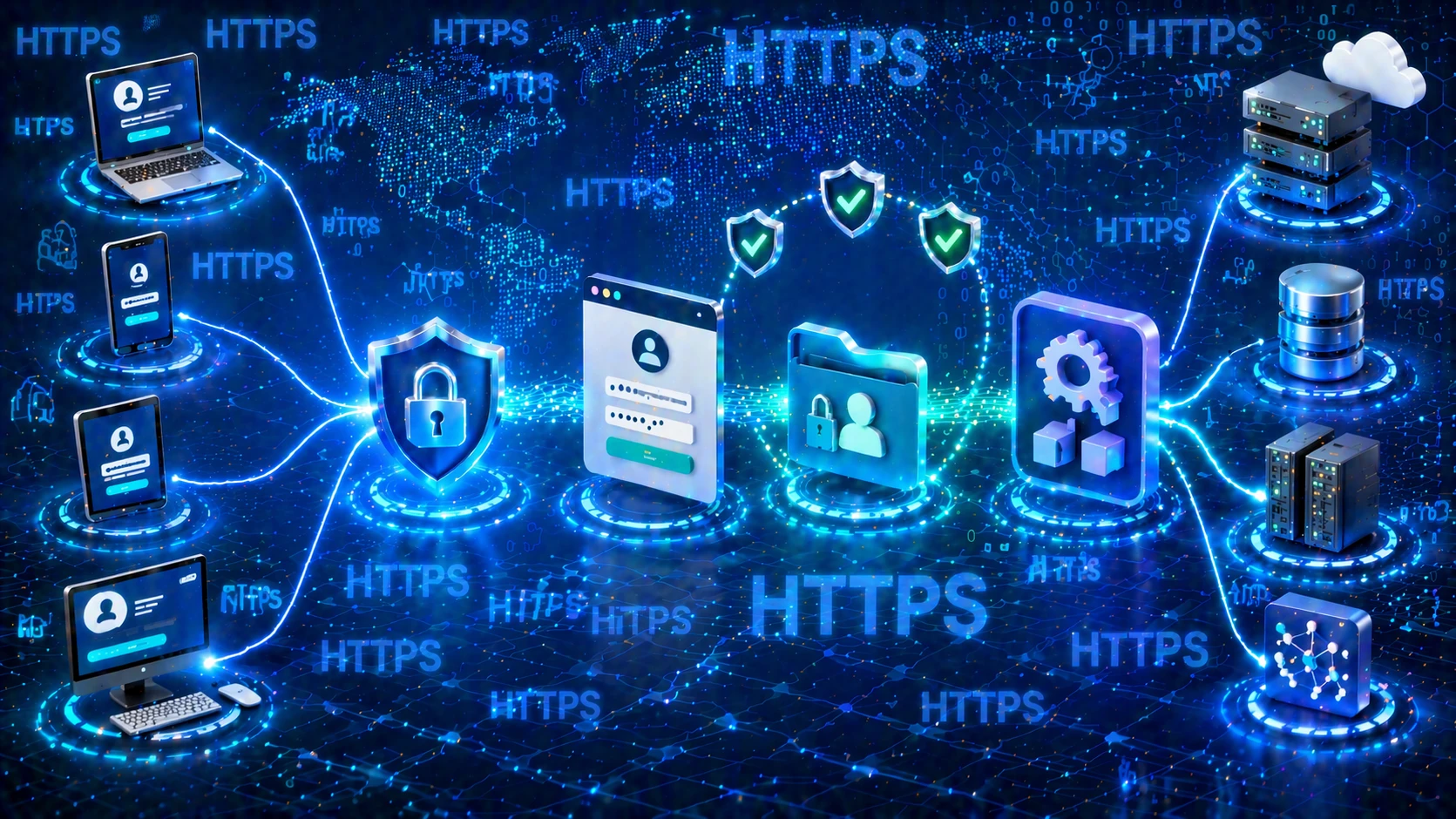 Connexion HTTPS pour les pages de connexion, sessions d'administration et échanges d'API