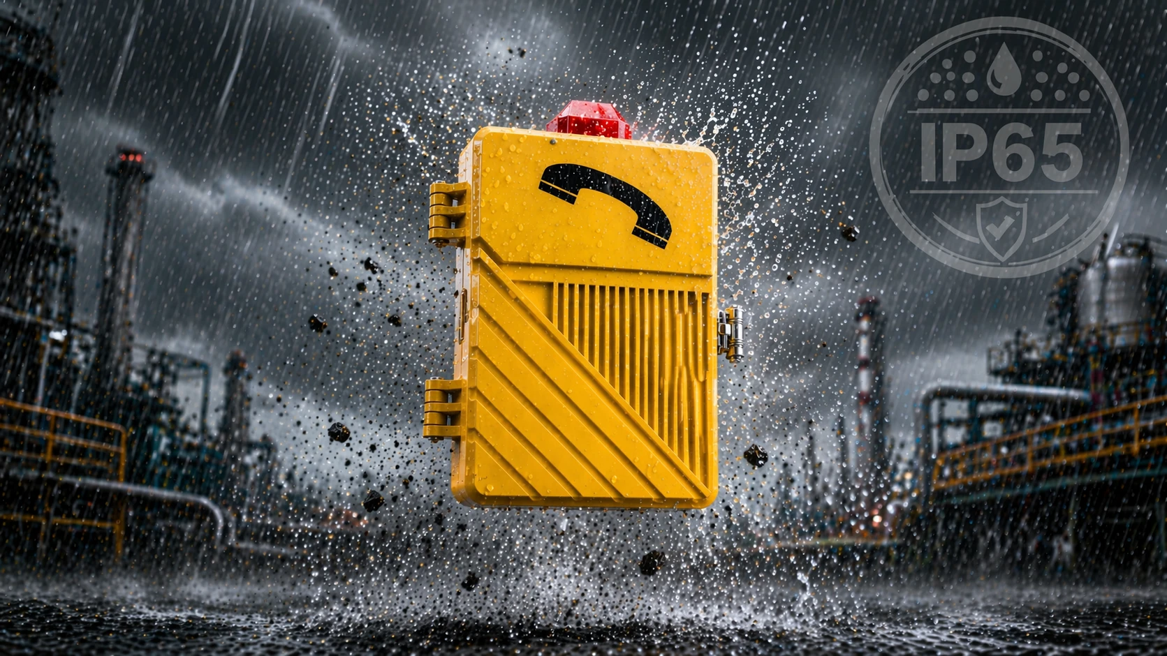 Panneau de commande classé IP65, terminal de communication extérieur et enveloppe électrique industrielle utilisés dans les environnements de transport, de services publics et d'usine