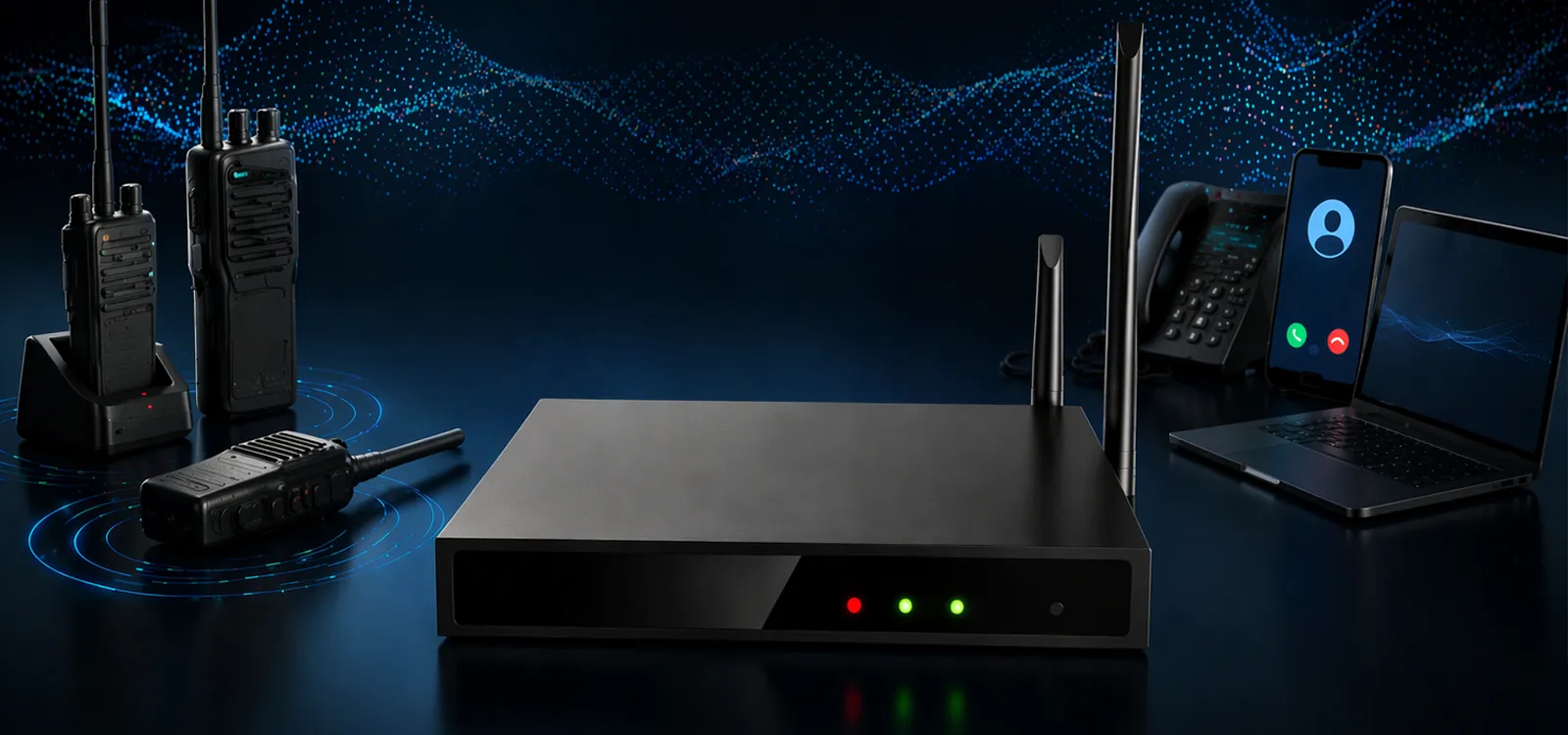 Interopérabilité entre interphone UHF et SIP