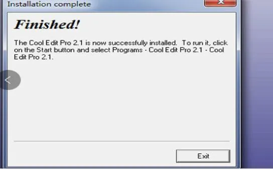 Confirmer l'installation