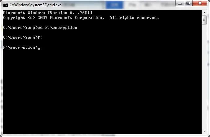 Exécuter une commande DOS dans CMD