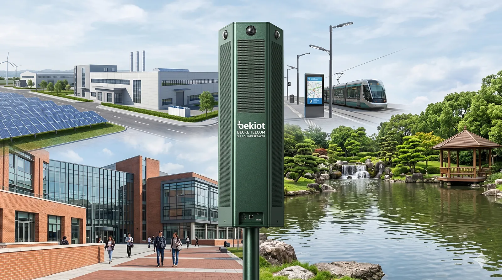 Haut-parleur colonne SIP : fonctions, applications et avantages du paging à distance.