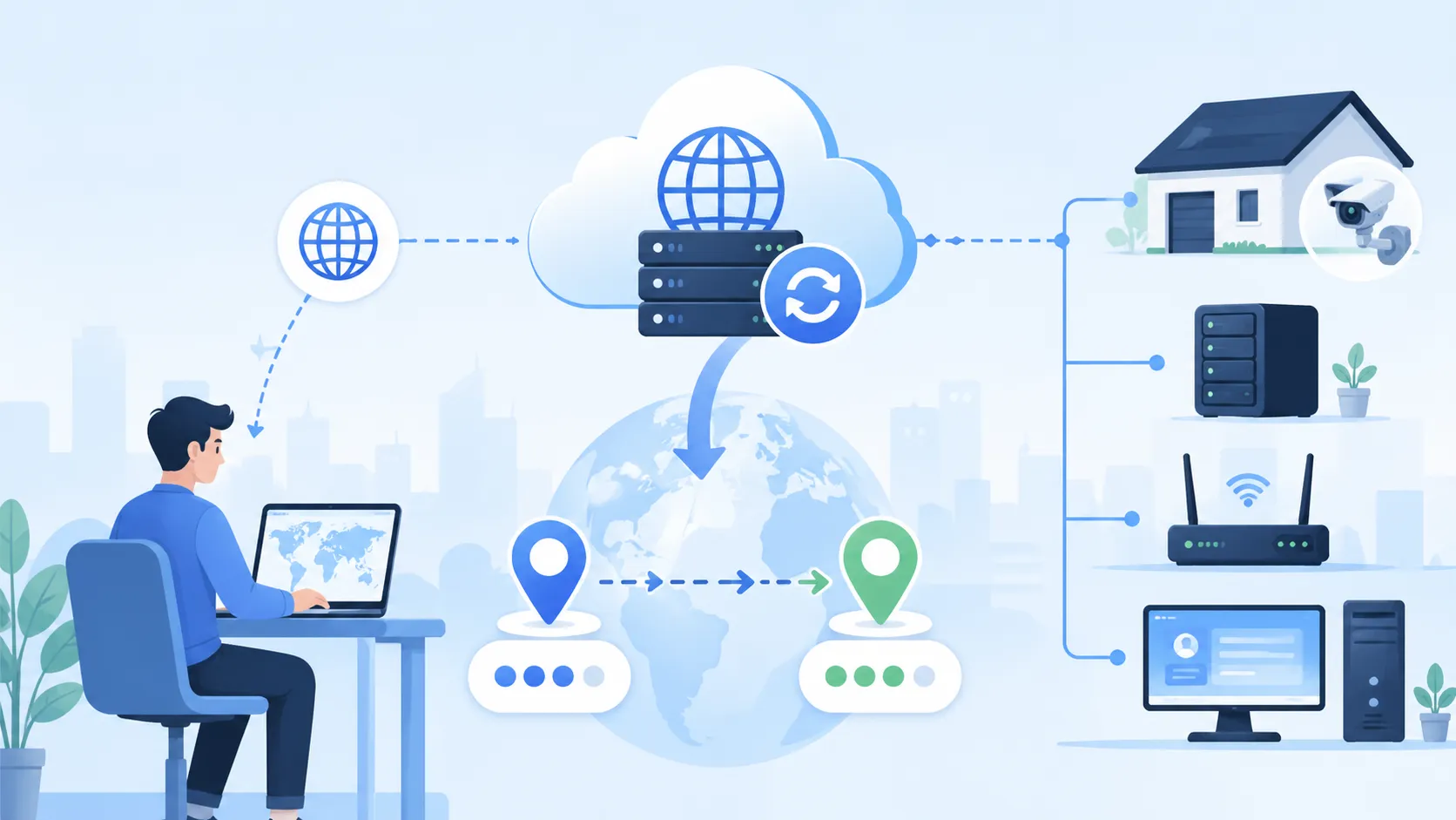 Quels sont les scénarios d’application réels et les avantages du DNS dynamique ?