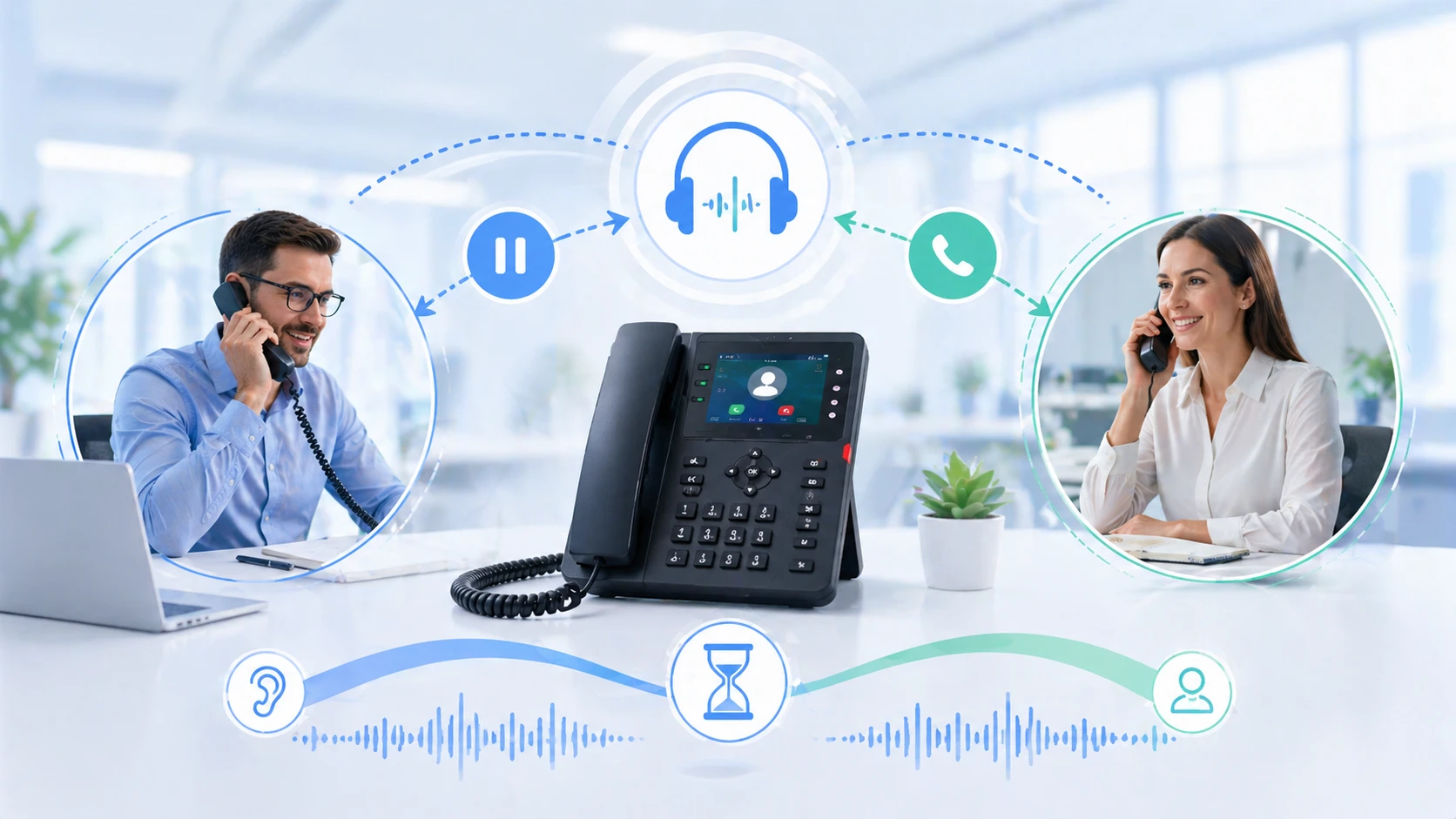 Quelles sont les caractéristiques et les avantages de la mise en attente d'appel ?