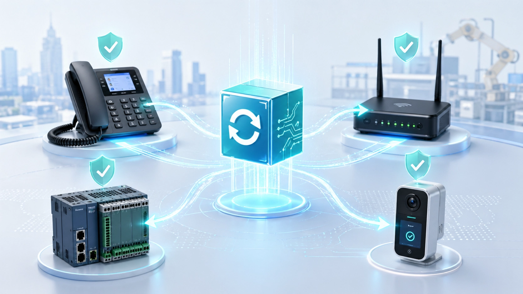 Quels sont les avantages du déploiement des mises à niveau du firmware ?