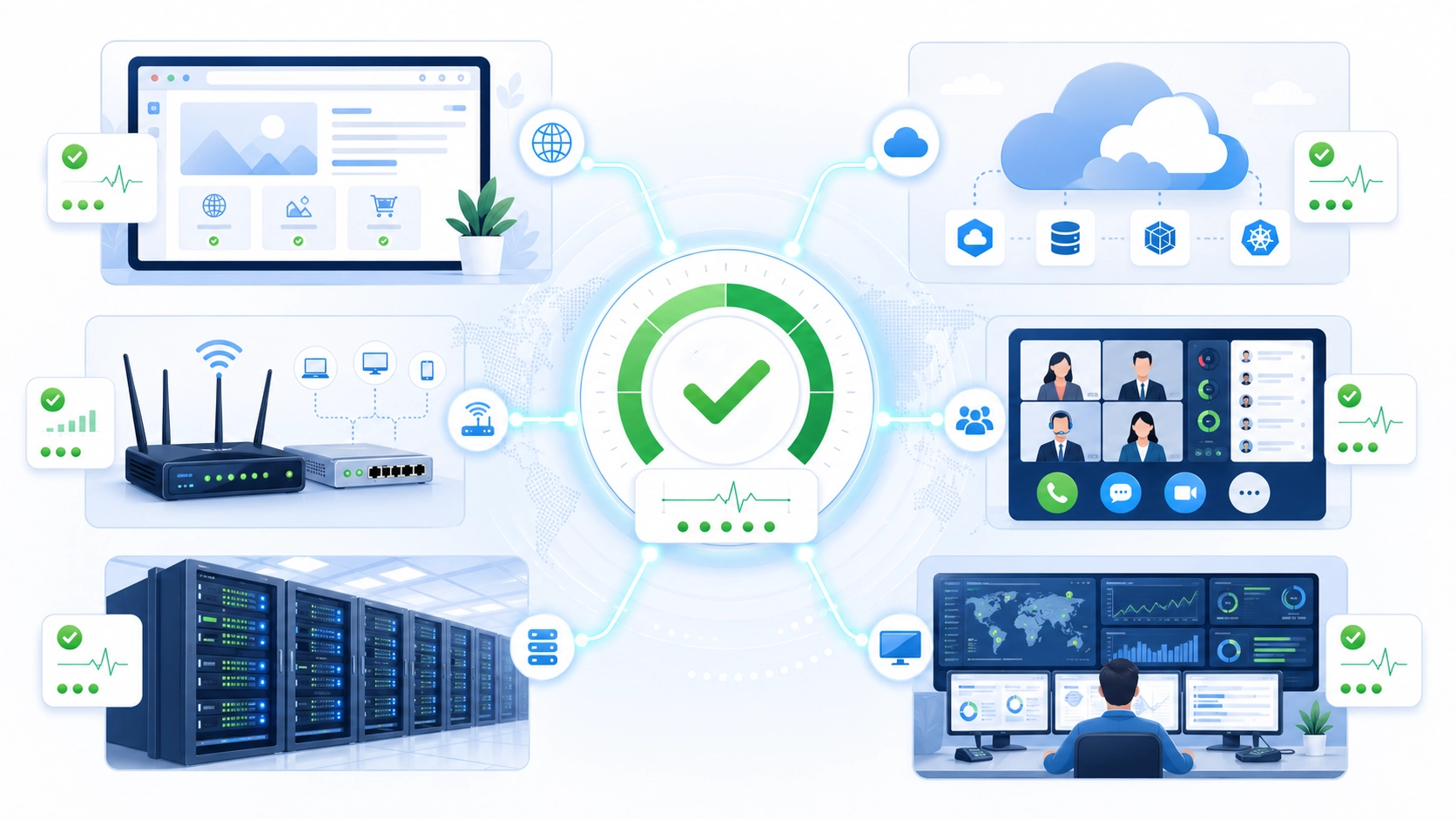 Niveaux de disponibilité d’uptime comparant la fiabilité à 99 %, 99,9 % et 99,99 % et leur impact sur l’indisponibilité
