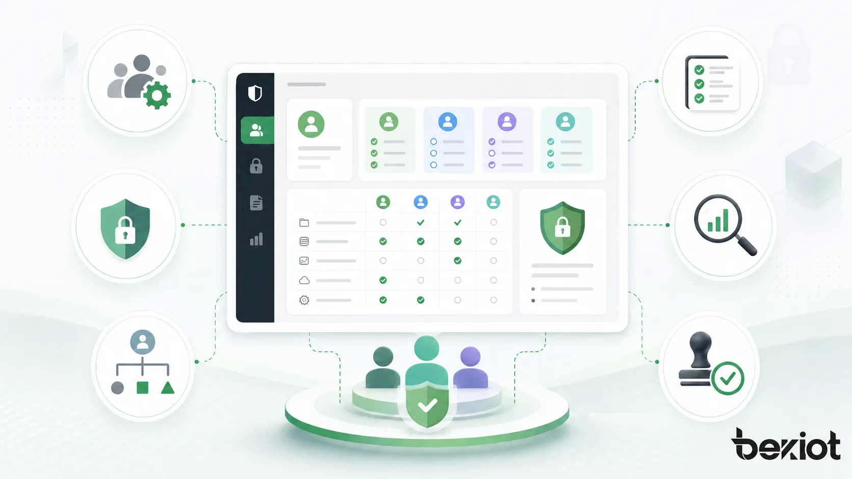Quelles sont les caractéristiques du contrôle d’accès basé sur les rôles ?