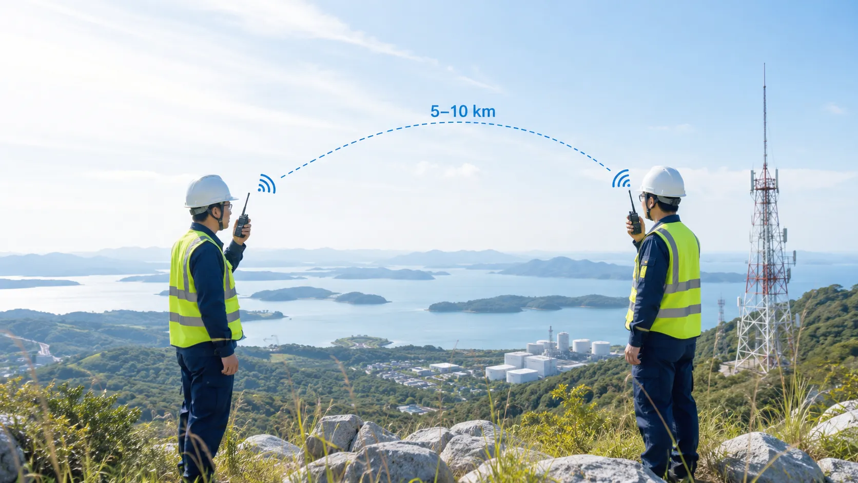Portée radio bidirectionnelle : pourquoi cela fonctionne sans stations de base