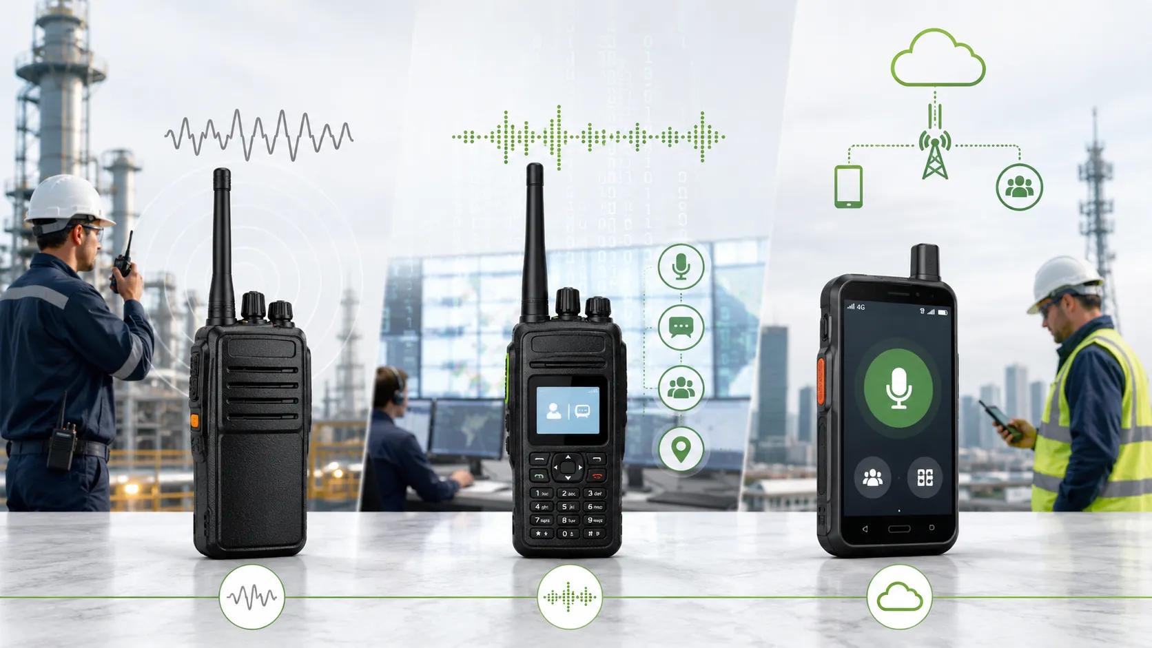Radios analogiques, numériques et PoC : différences, applications et avenir