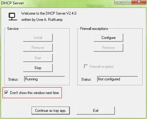 Cliquer sur Finish