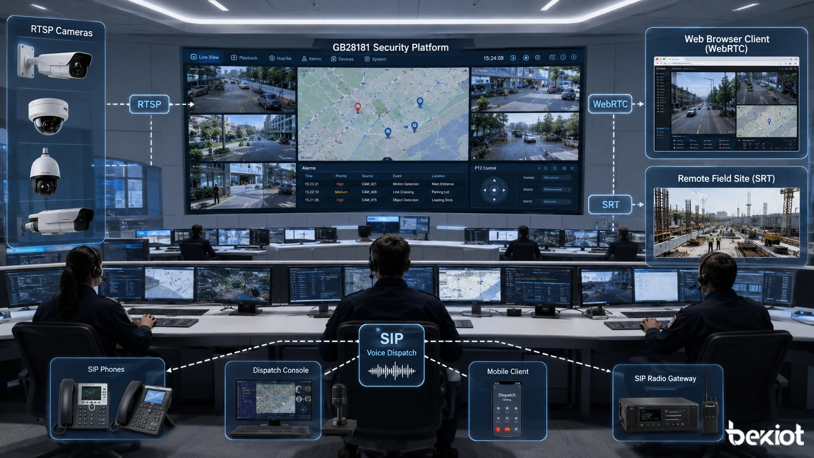 Protocoles vidéo utilisés dans un système de communication convergente : guide pratique de solution