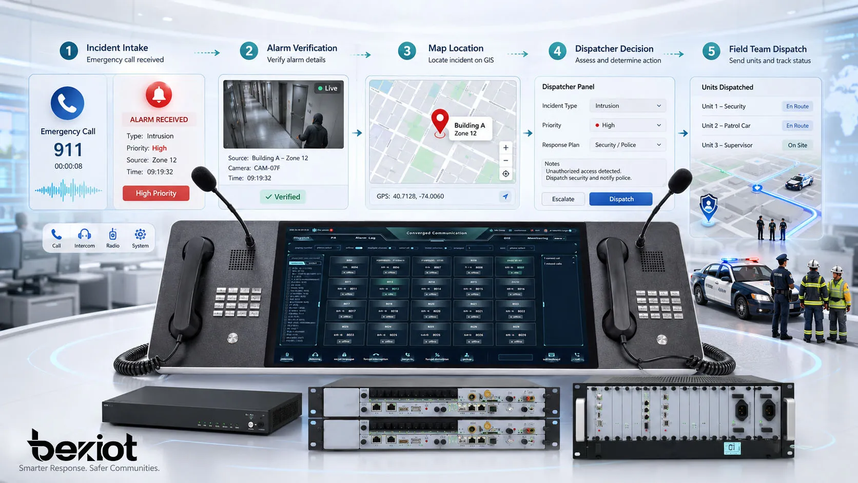 Workflow de commandement d’urgence : étapes clés et points essentiels