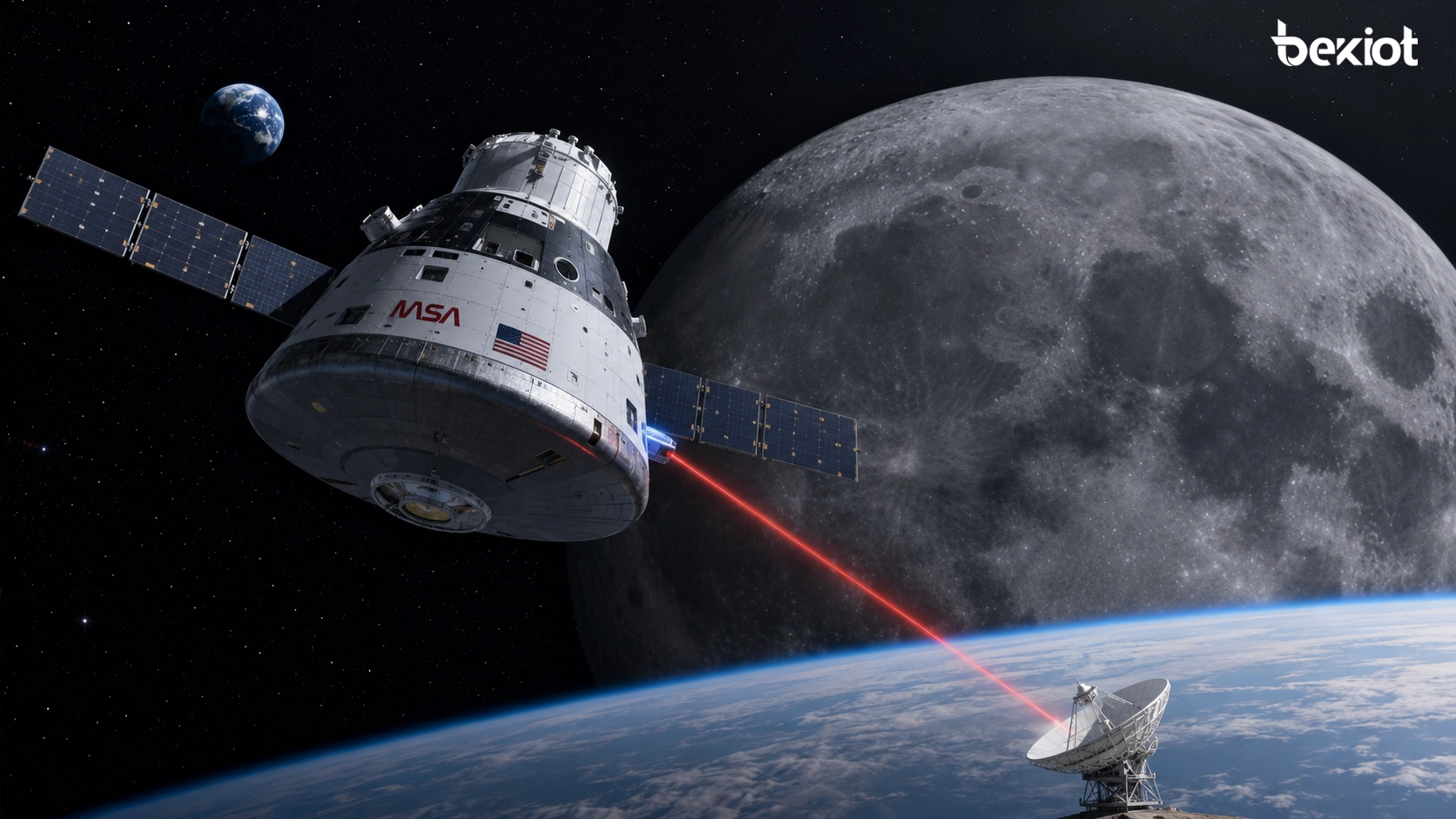 Communication optique en espace lointain : comment O2O a changé les liaisons de données pour Artemis II
