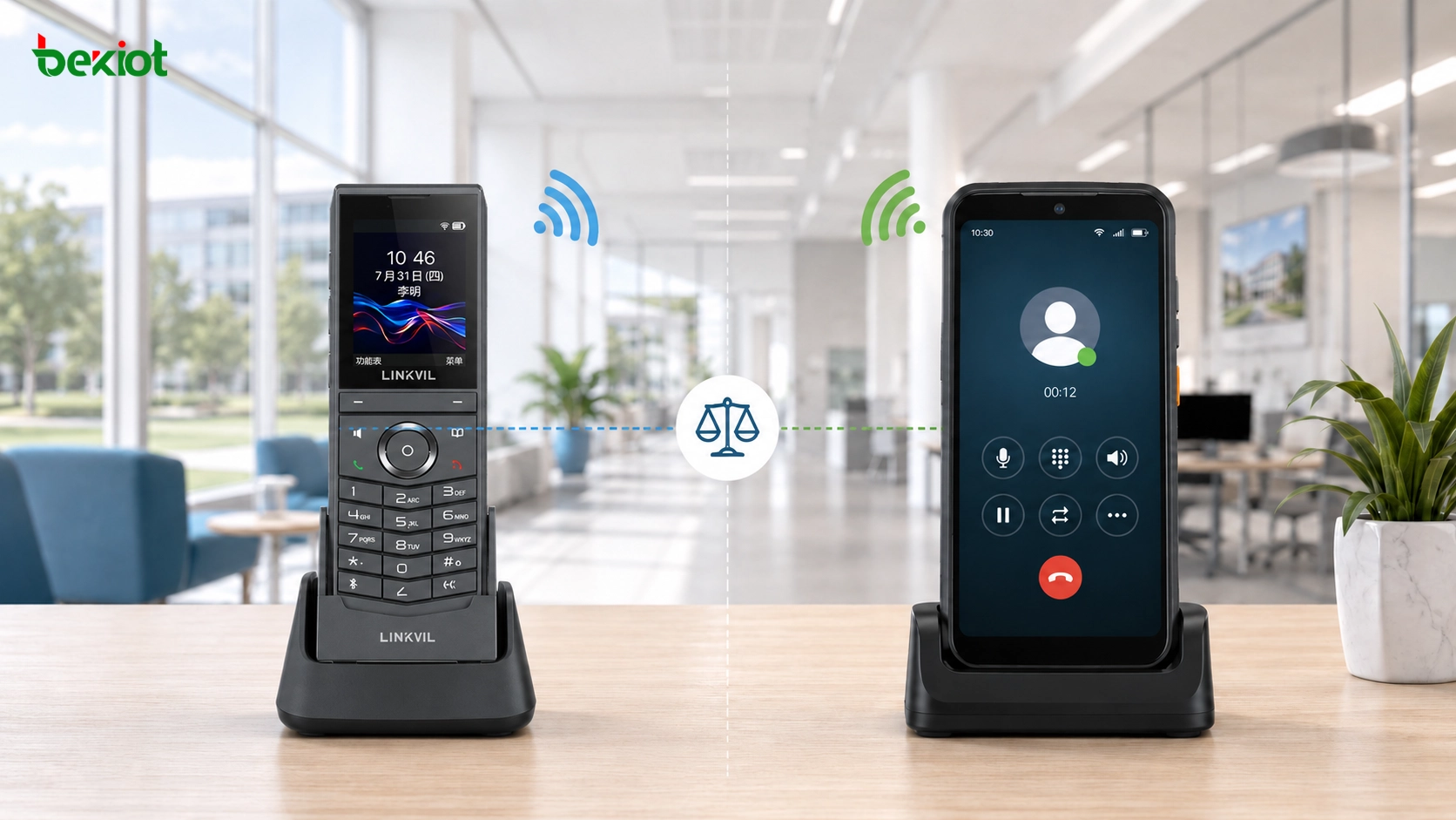 Deux façons de mettre en œuvre des téléphones Wi‑Fi dans les systèmes de communication SIP