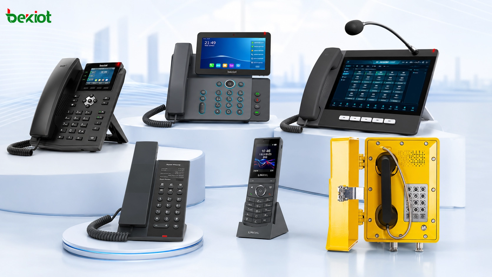 Quelles formes peuvent prendre les téléphones IP ? Types, fonctions et scénarios d’application