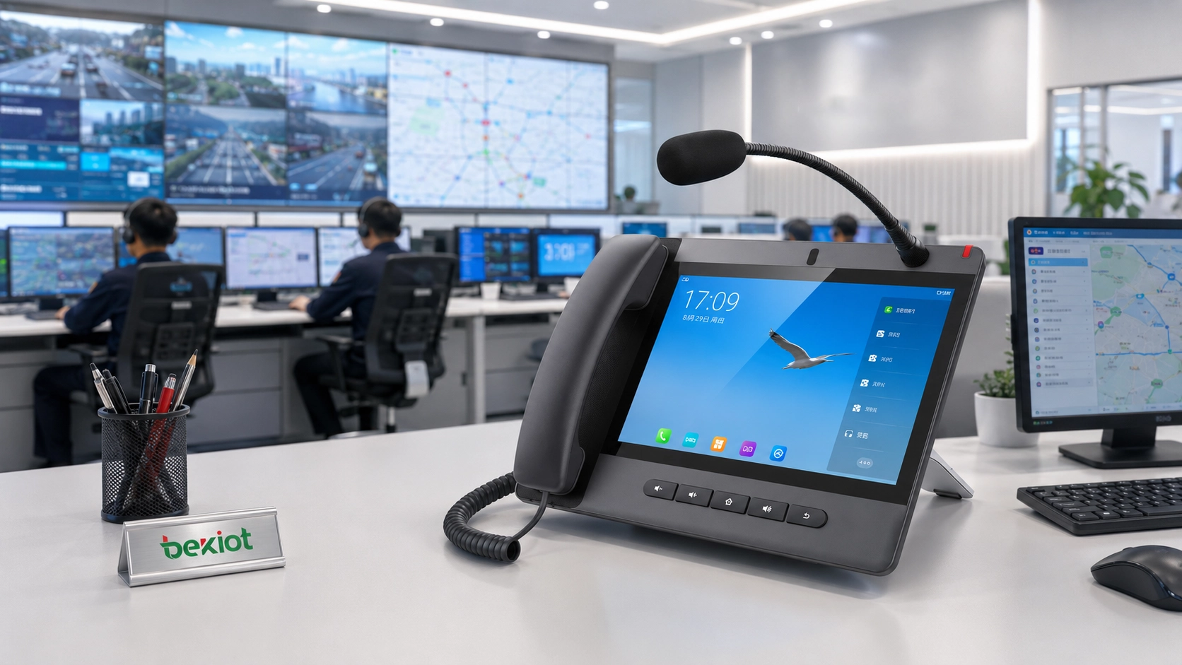 Console SIP de paging à grand écran : que peut-elle faire au-delà des appels ?