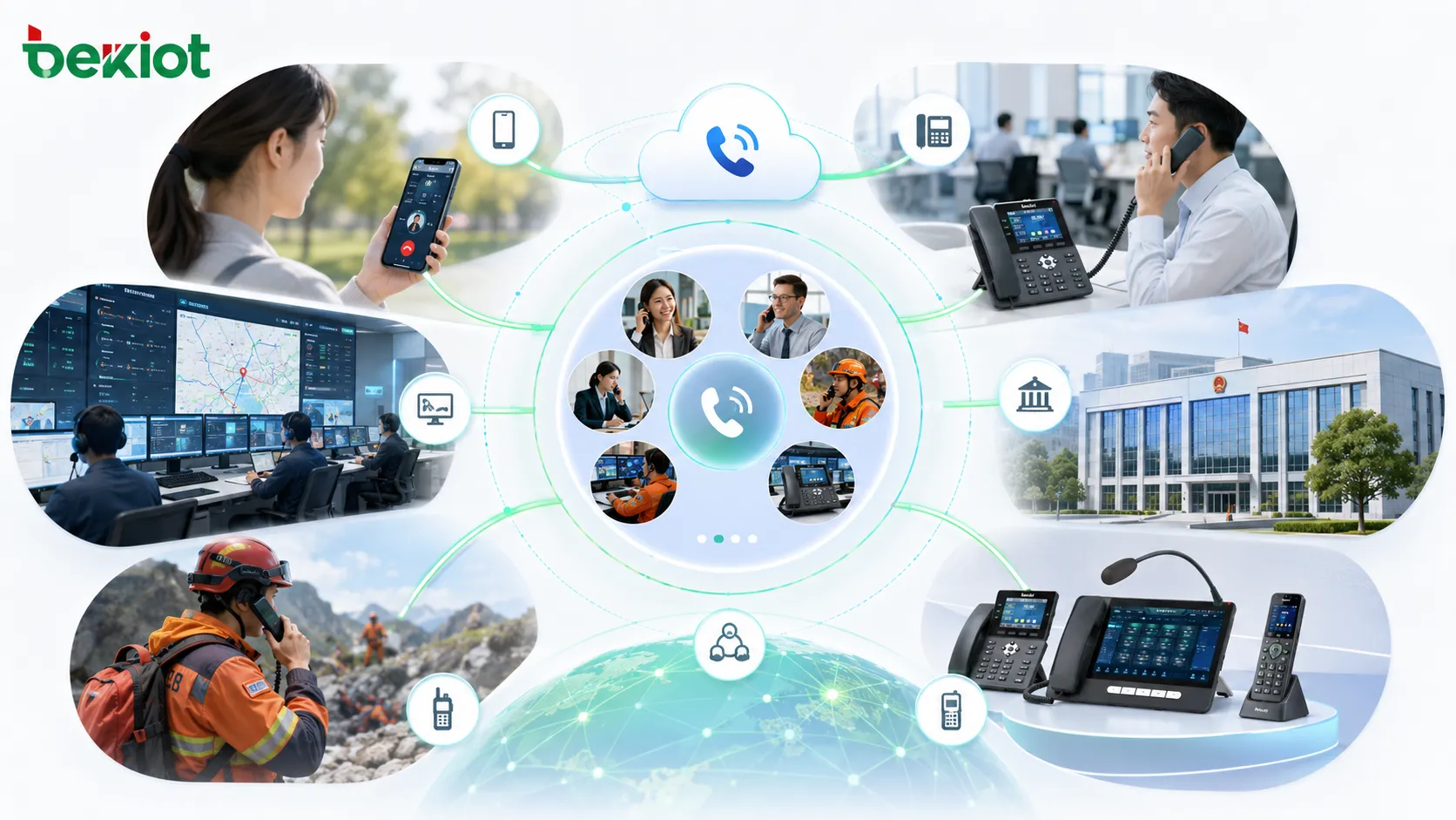 Solution de conférence téléphonique d’urgence pour accélérer le commandement et la coordination