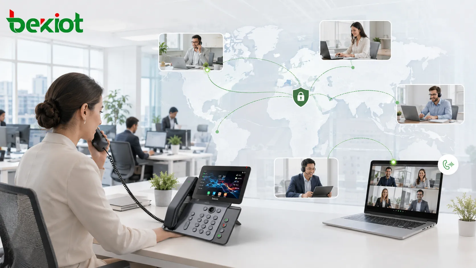 Solution privée d’audioconférence pour les grandes entreprises