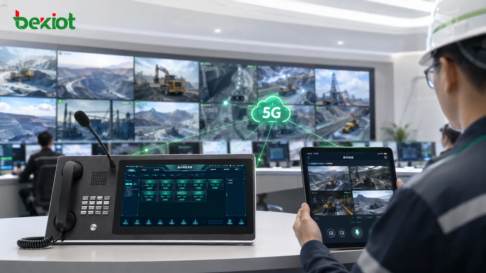 Solution de Convergence Vidéo pour Mine Intelligente 5G