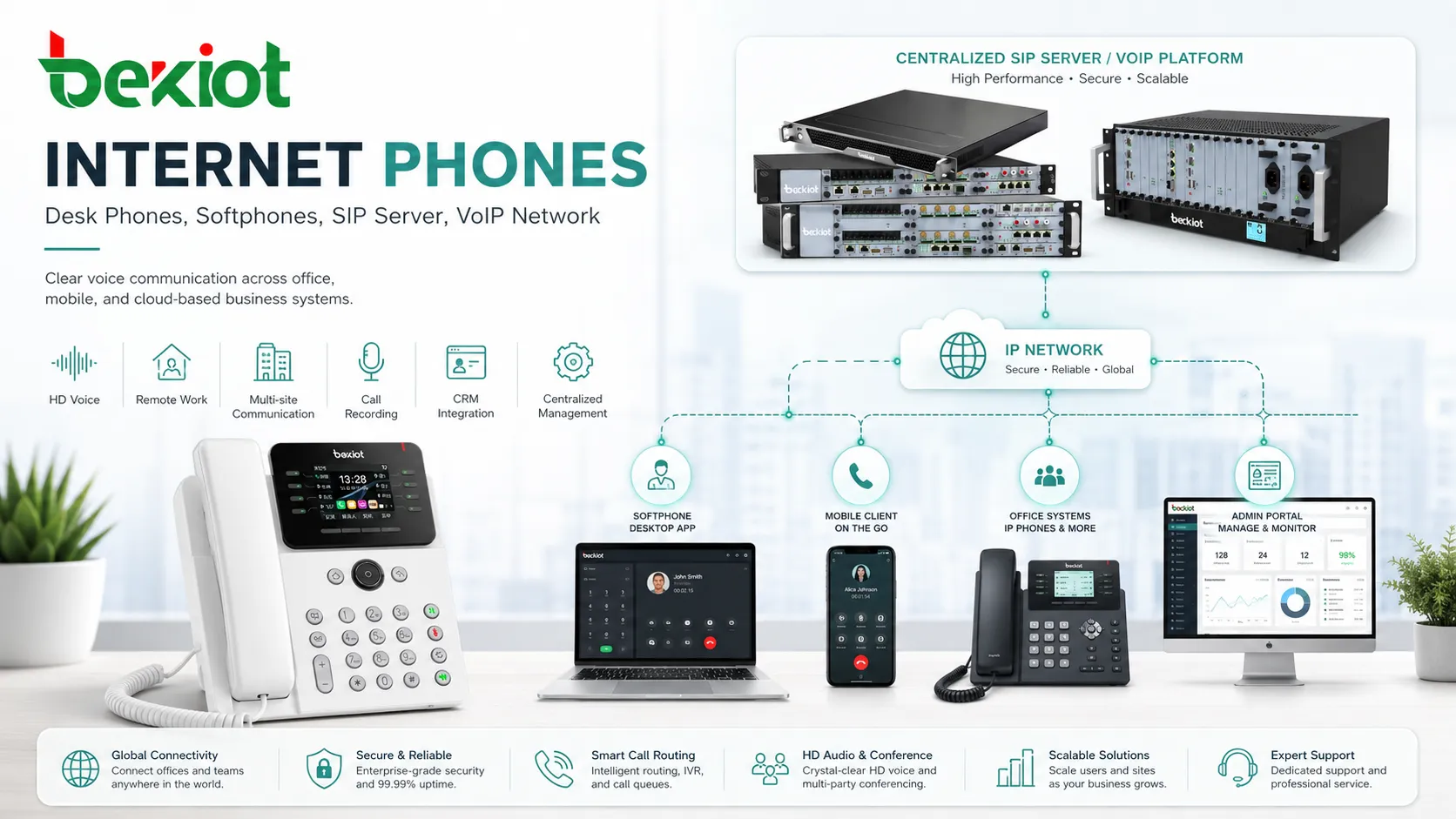 Téléphones Internet : fonctionnement et clarté de la qualité d’appel