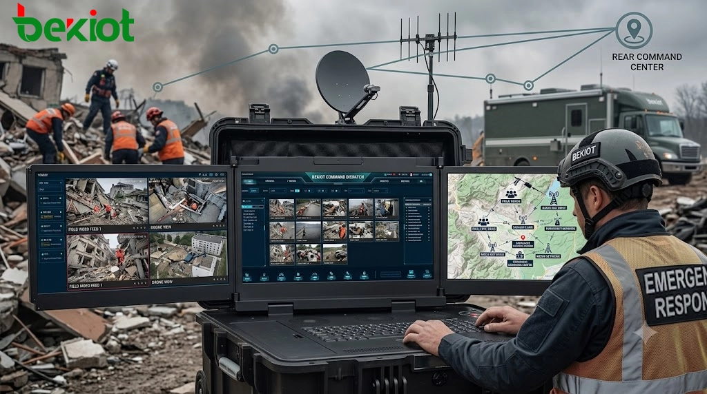 Comment la communication de commandement soutient-elle la réponse aux catastrophes ?