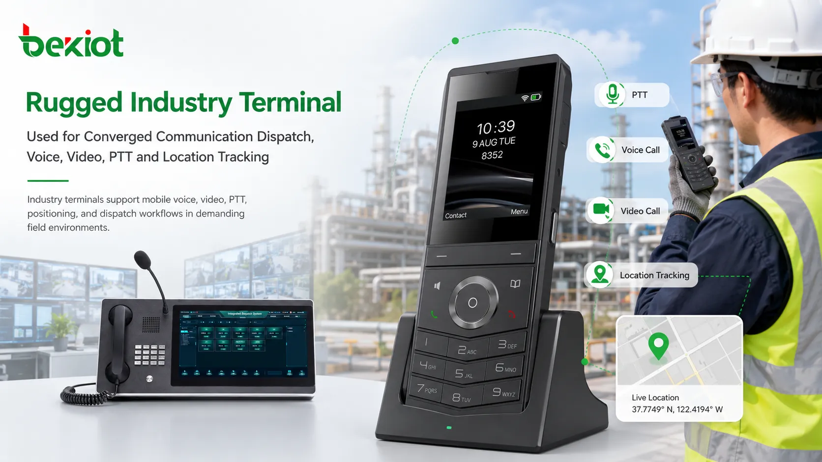 Terminaux industriels vs smartphones en communication convergente ?
