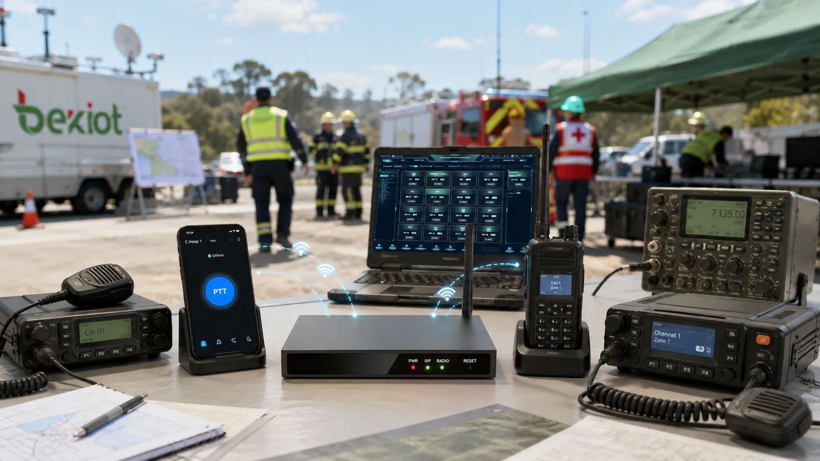 Passerelle d’interopérabilité radio ou console de dispatch vocal : quelle solution convient à la communication d’urgence ?