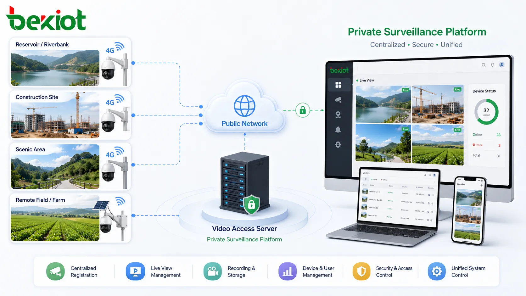 Comment construire une plateforme de vidéosurveillance privée pour caméras 4G