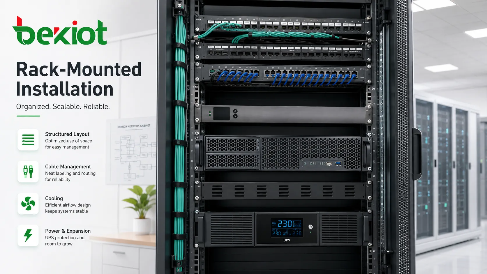 Dans quels domaines les installations en rack sont-elles déployées et utilisées ?