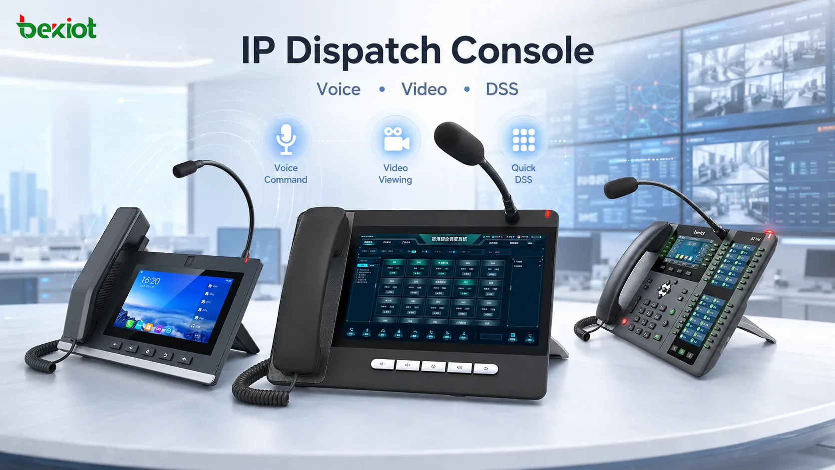 Téléphones IP adaptés à une utilisation comme console de répartition