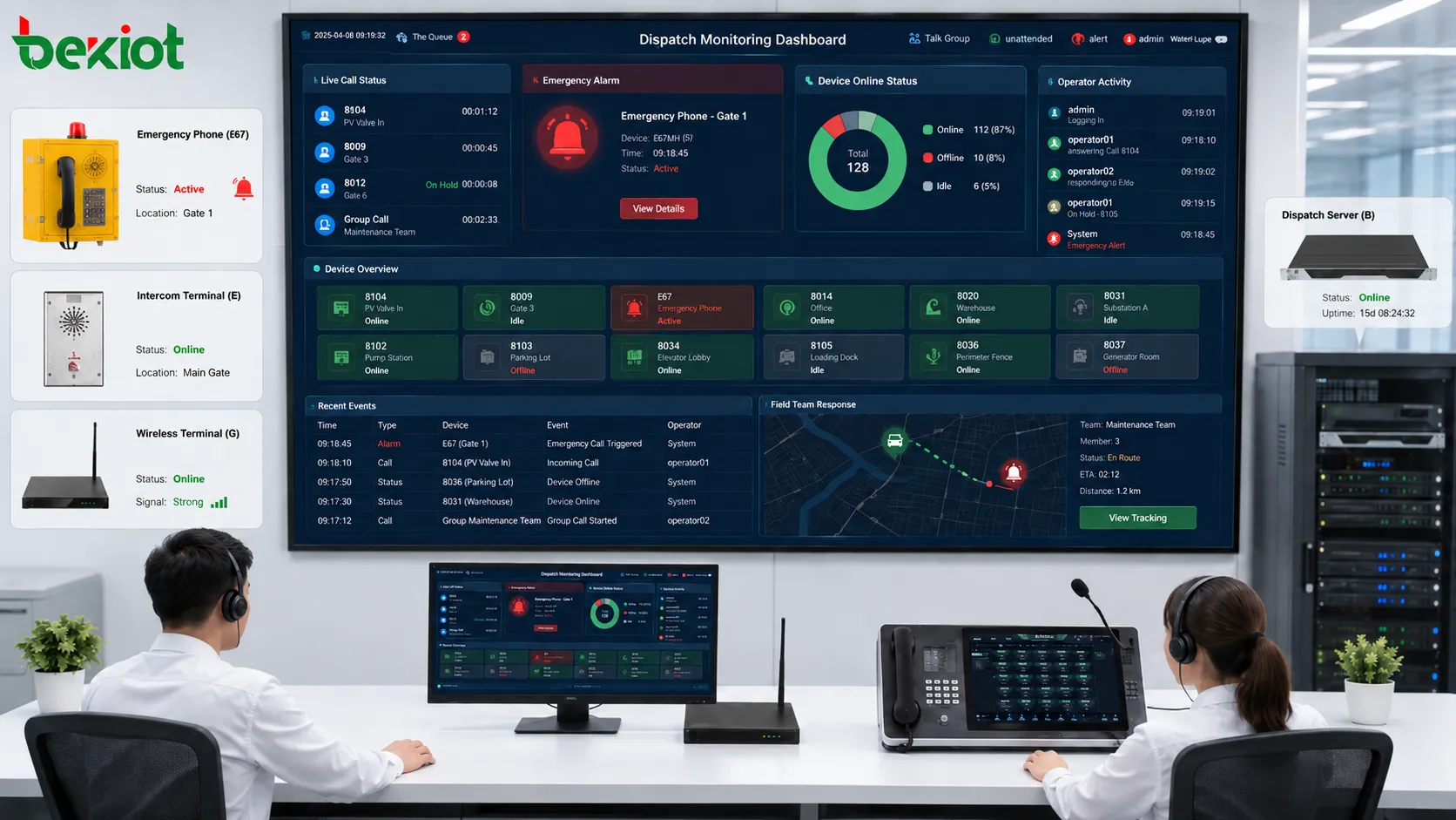 Analyse détaillée des fonctions et applications de la supervision du dispatching