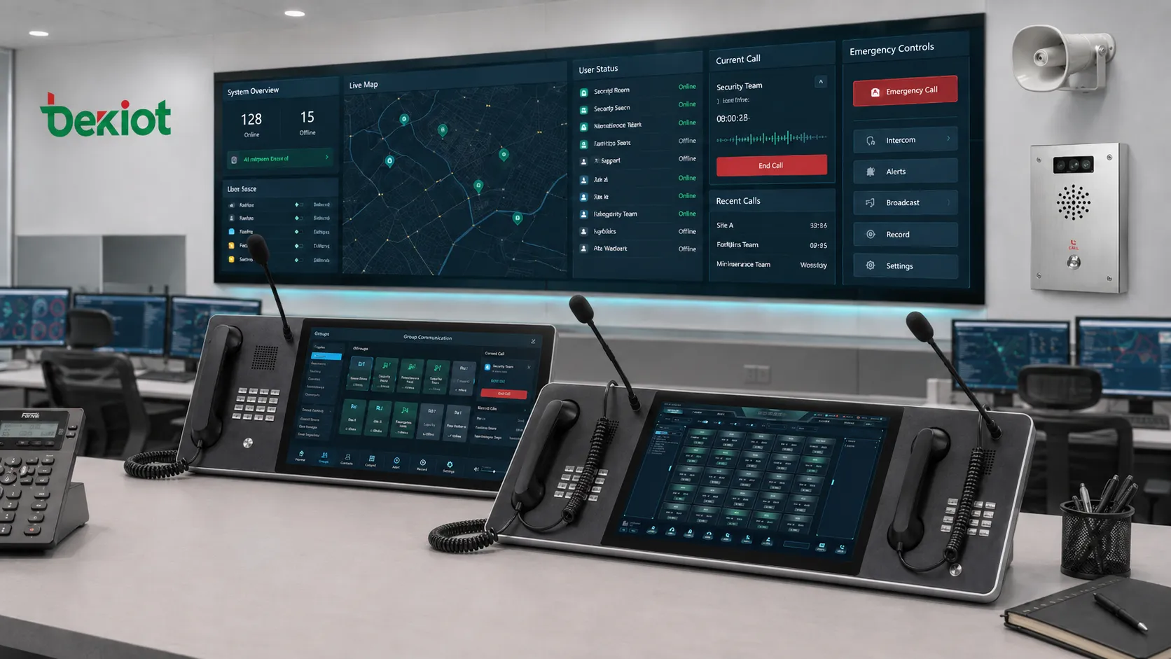 Quelles fonctions et quelle valeur système possède une console de dispatching ?