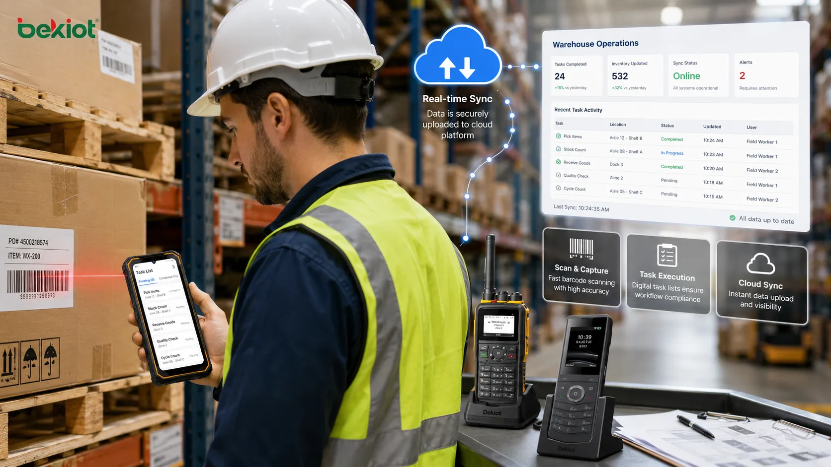 Caractéristiques techniques et avantages de déploiement des terminaux portables