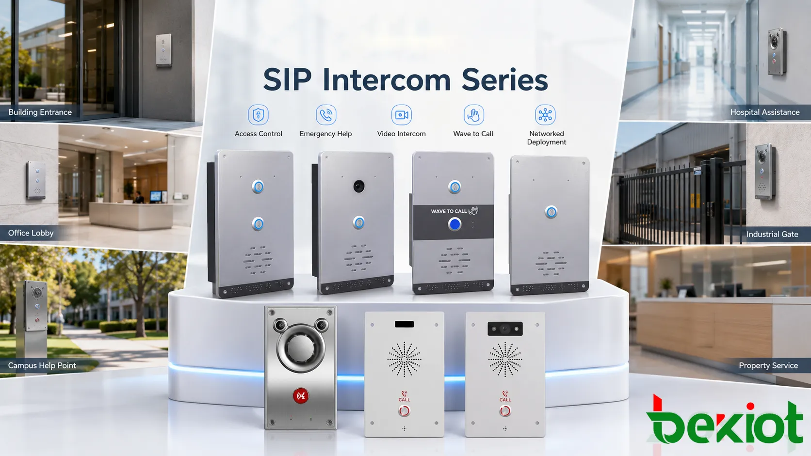 Décryptage industriel : Interphones de sécurité réseau série EI