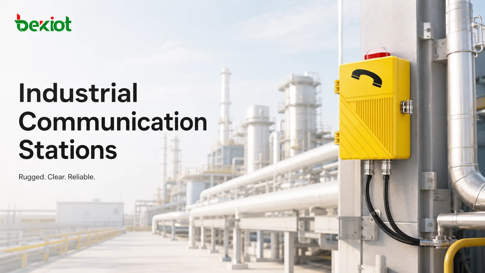 Compétitivité du marché et avantages différenciateurs des stations de communication industrielles