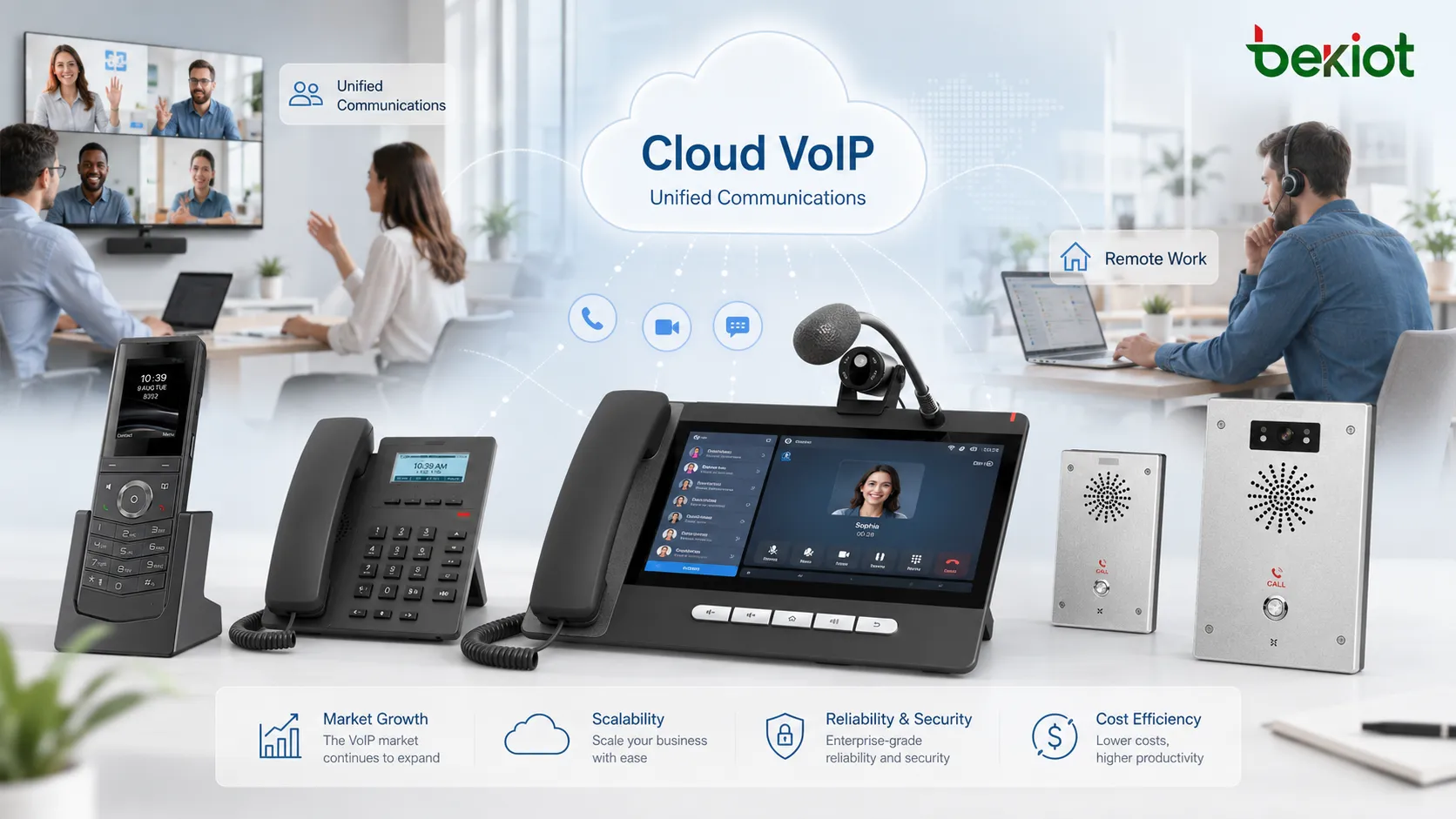 Croissance du marché des logiciels de téléphonie VoIP portée par la communication cloud, le travail à distance, les communications unifiées et les plateformes vocales d’entreprise
