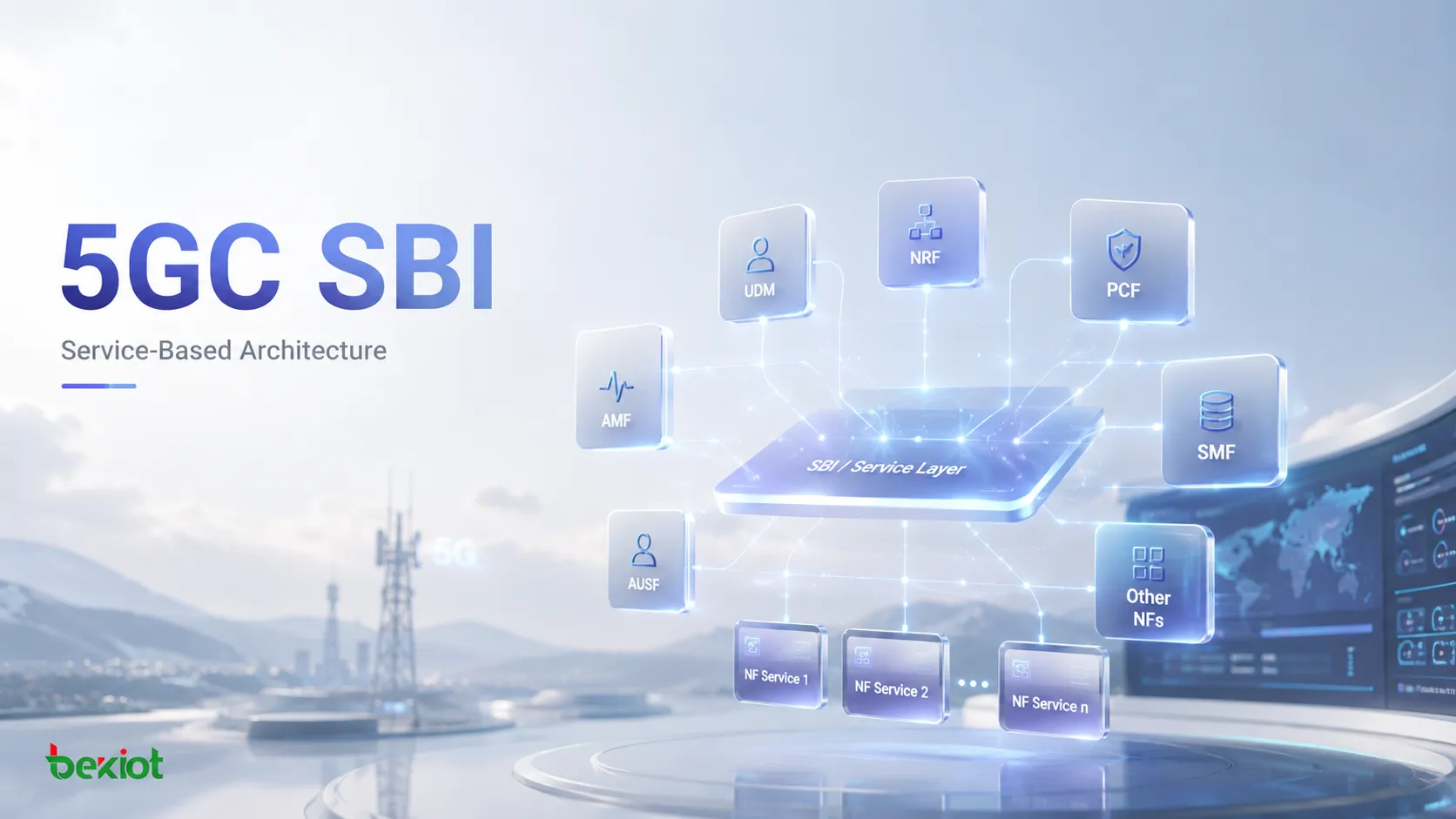 Présentation de l’interface SBI du 5GC : des points de référence à l’architecture orientée services