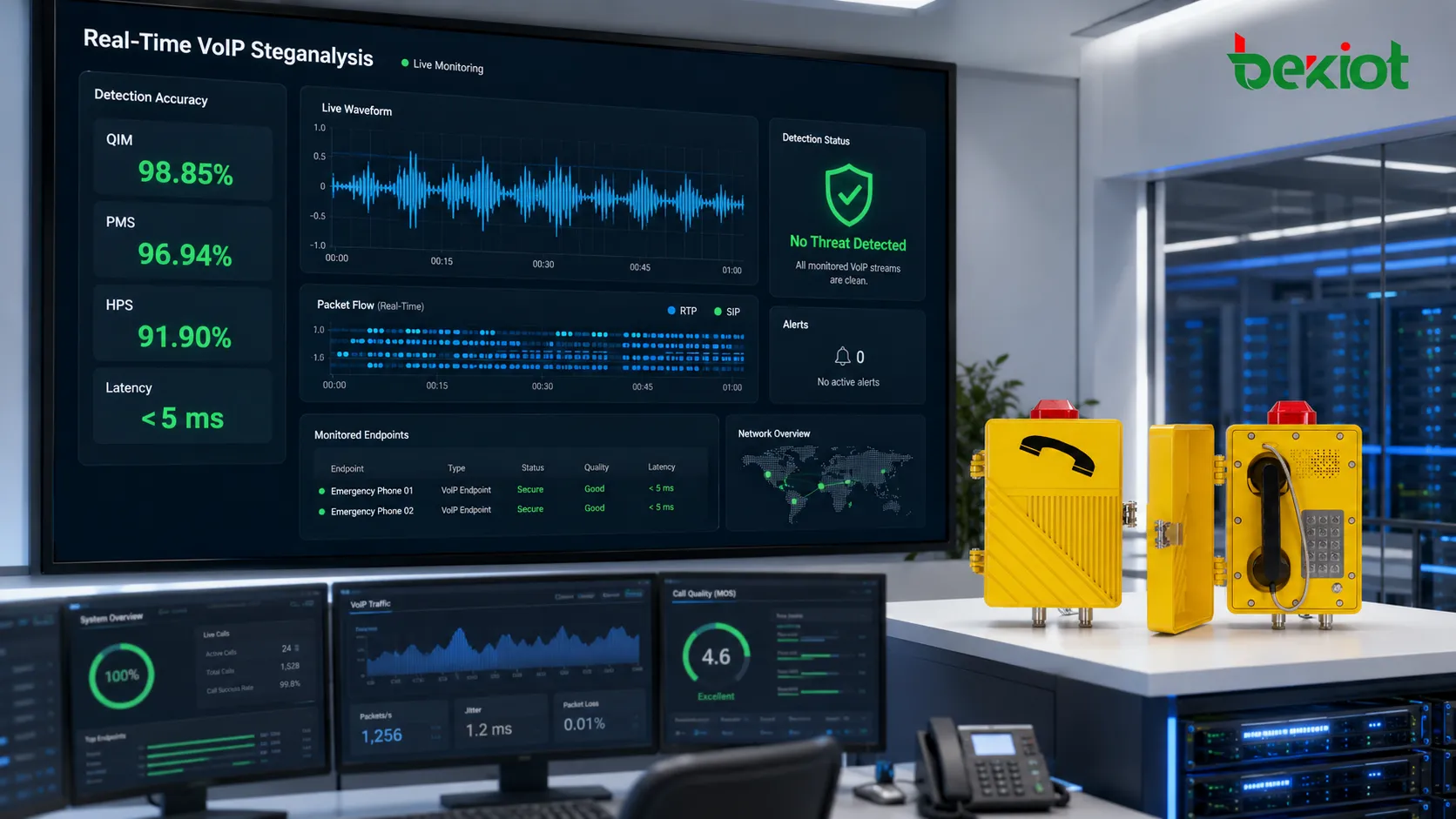 Mise à la terre et protection des circuits antistatiques d’un téléphone antidéflagrant montrant un boîtier métallique relié, un presse-étoupe, un chemin de terre, une protection d’entrée, une interface de ligne et un circuit de communication sûr