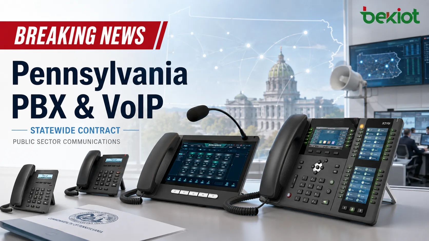 Dernière minute : ConnX obtient un contrat PBX et VoIP en Pennsylvanie