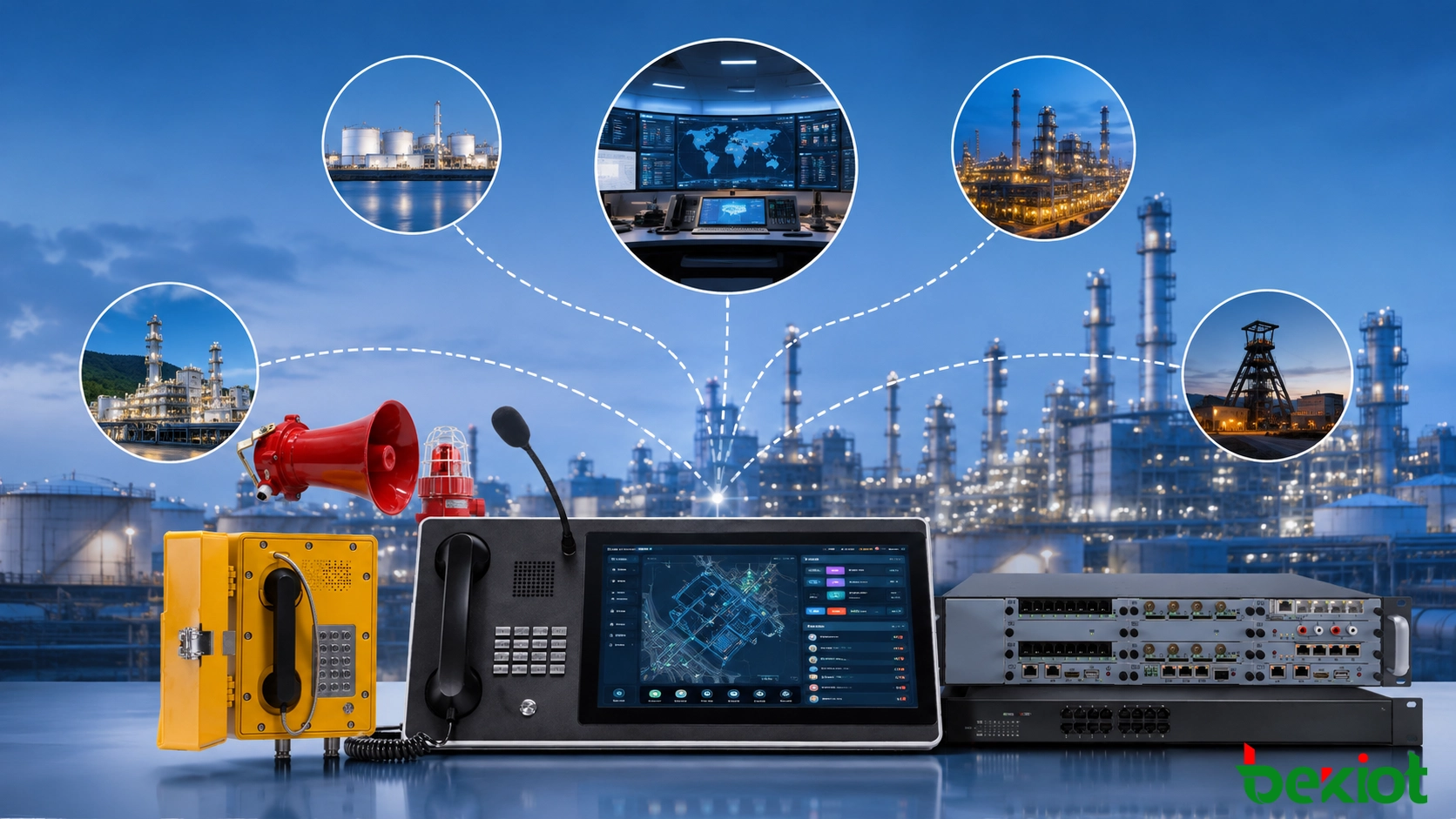 Comment gérer centralement les téléphones antidéflagrants sur plusieurs sites industriels ?
