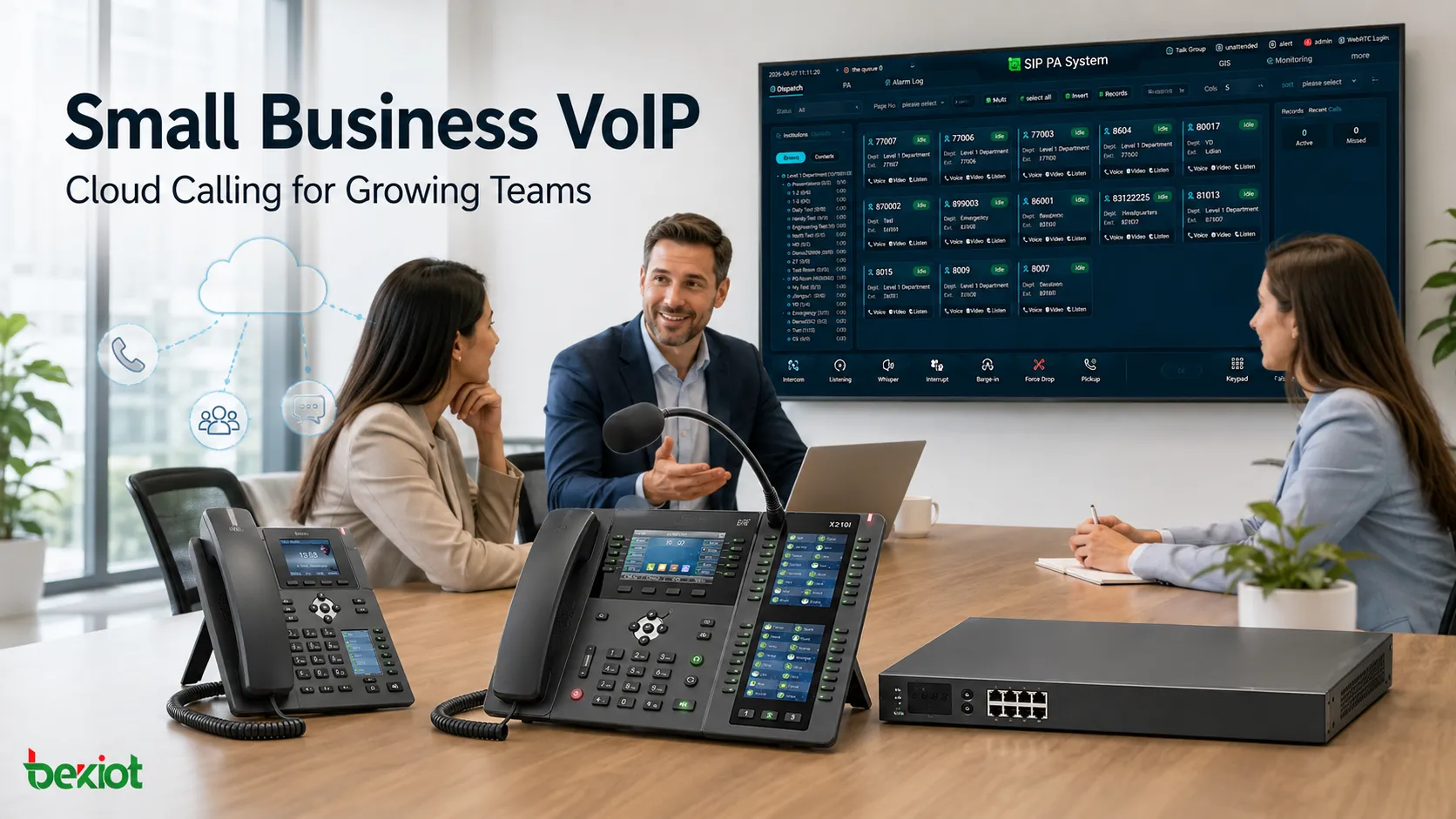 Choix d’une solution VoIP pour petite entreprise : comparaison des fonctionnalités et des coûts de six options majeures