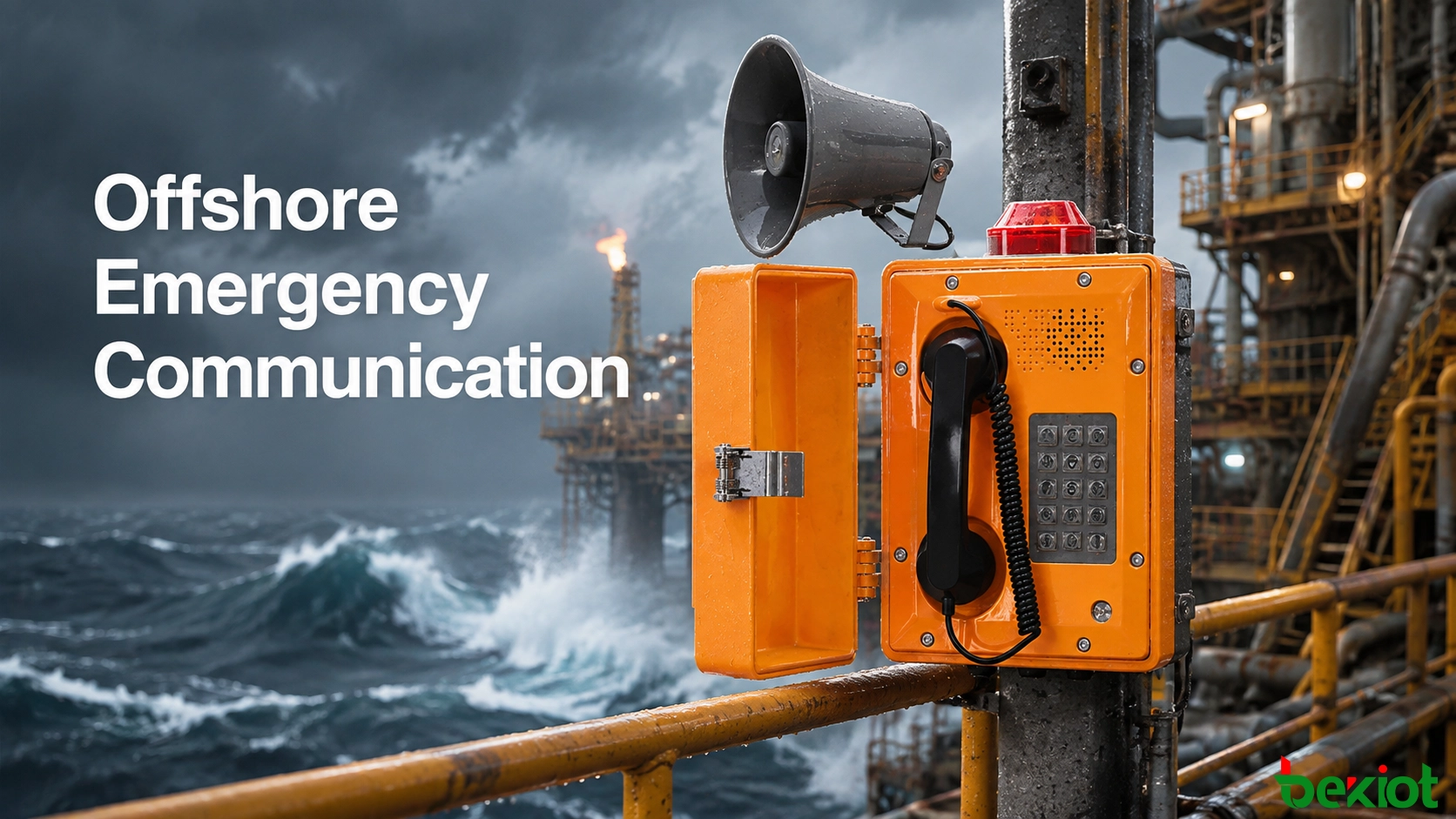 Solution de Communication d'Urgence pour Plateformes Offshore
