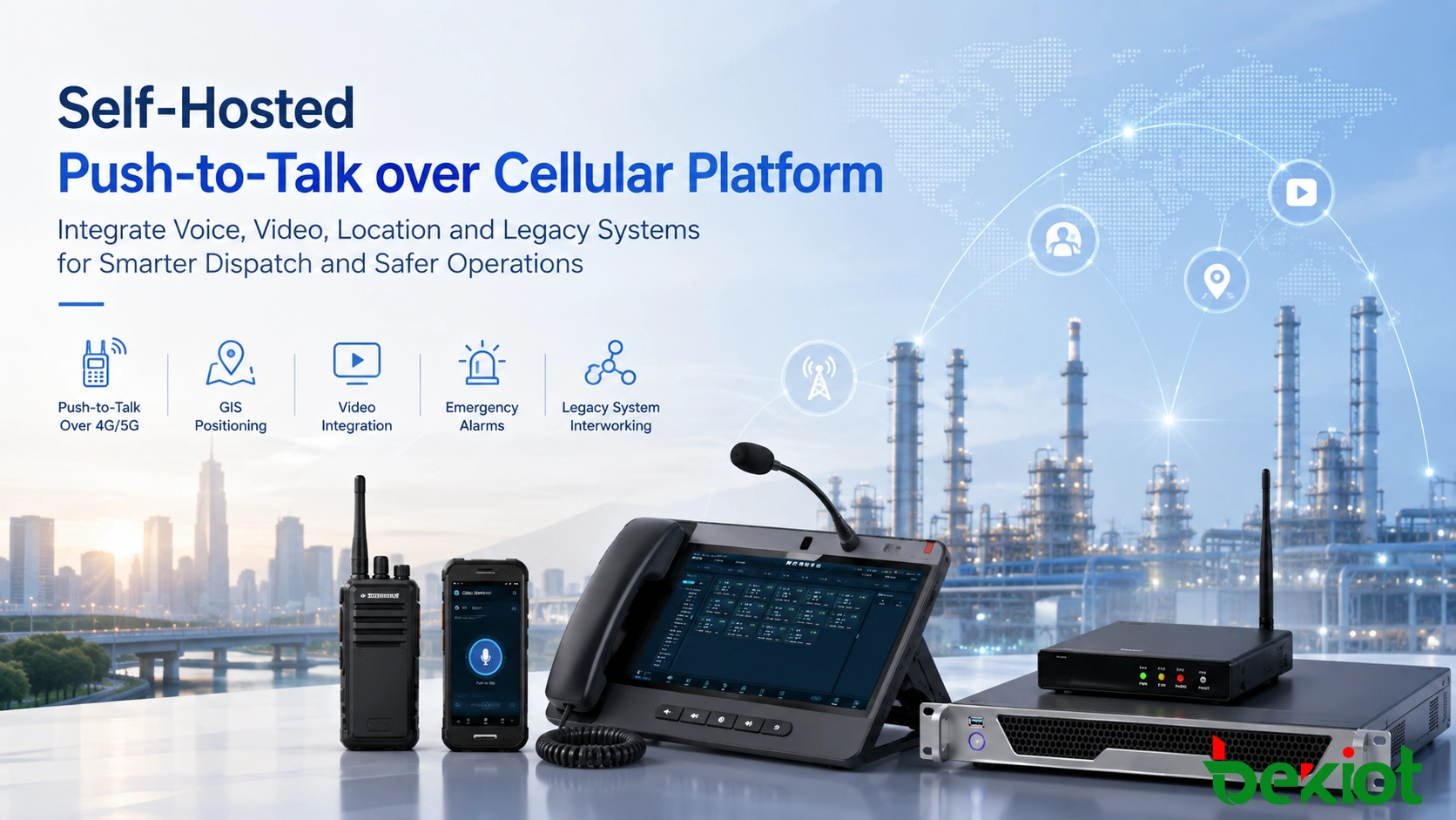 Plateforme Push-to-Talk sur Cellulaire Auto-hébergée : Architecture, Avantages et Stratégie d'Intégration
