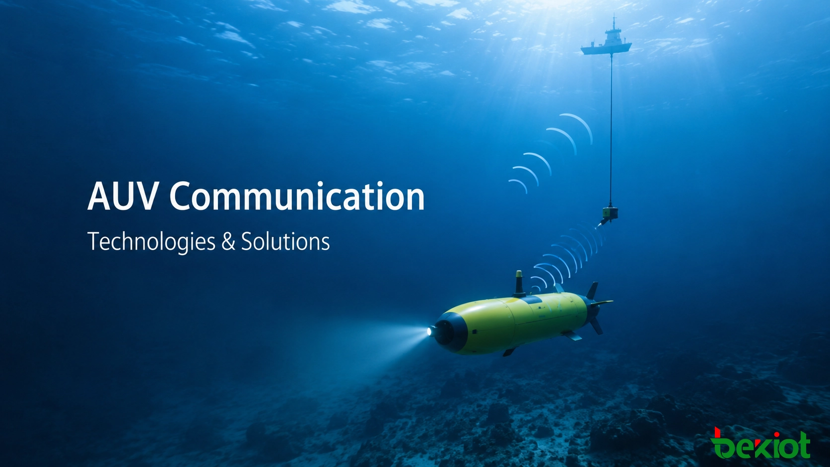 Quelles méthodes de communication fonctionnent le mieux pour les AUV sous l'eau ?