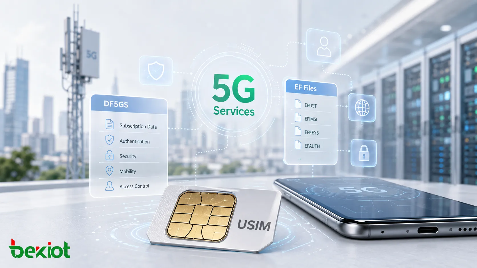 Pourquoi l’USIM a-t-elle besoin de nouveaux services et fichiers EF pour la 5G ?