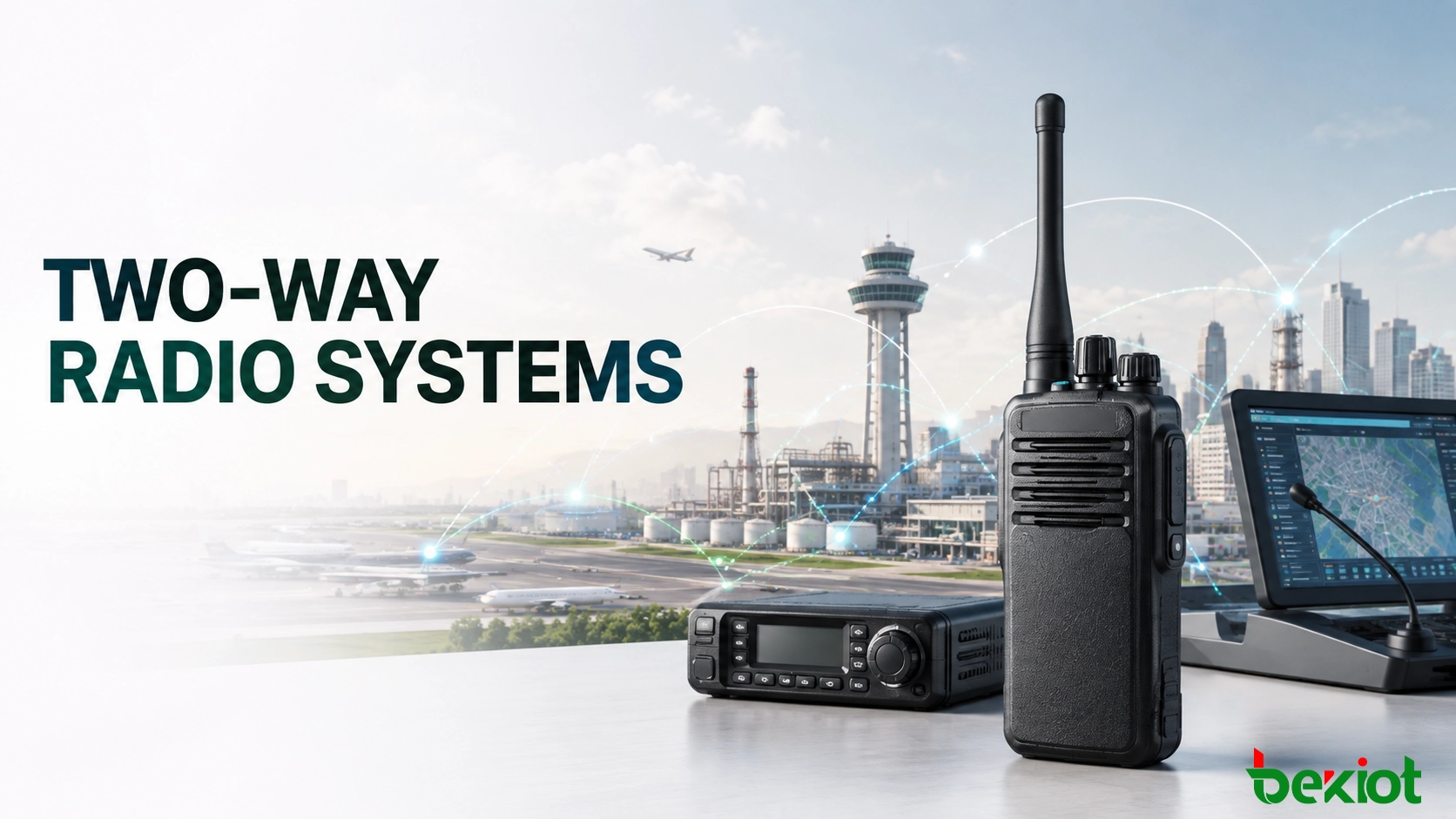 Choisir et connecter des systèmes radio pour les communications professionnelles