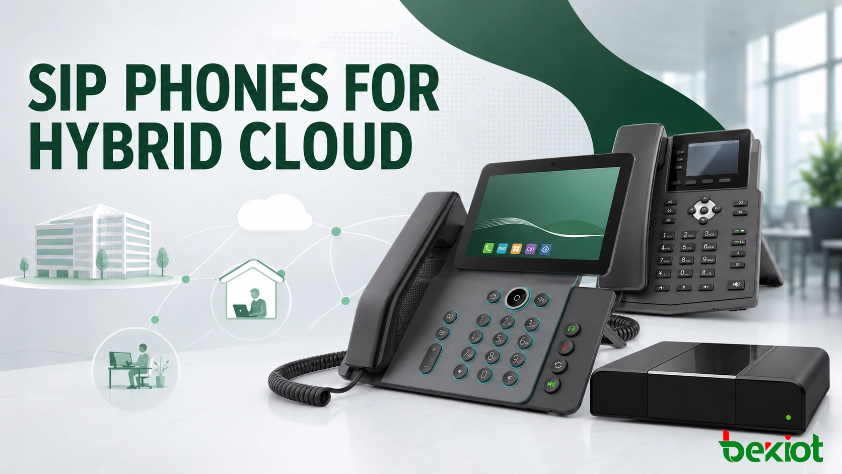 Comment les téléphones SIP prennent en charge les communications cloud hybrides